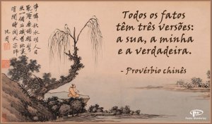 Todos os fatos têm três versões