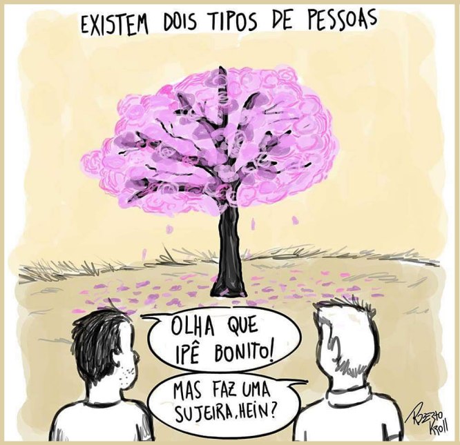Existem dois tipos de pessoas