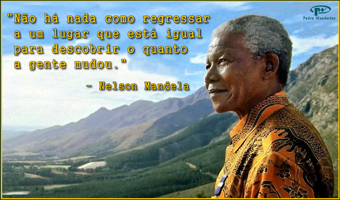 Não há nada como regressar a um lugar