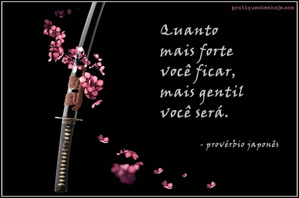 Quanto mais forte você ficar