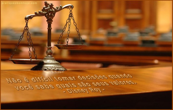 Não é difícil tomar decisões