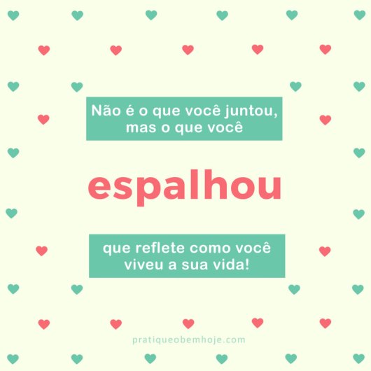 Não é o que você juntou