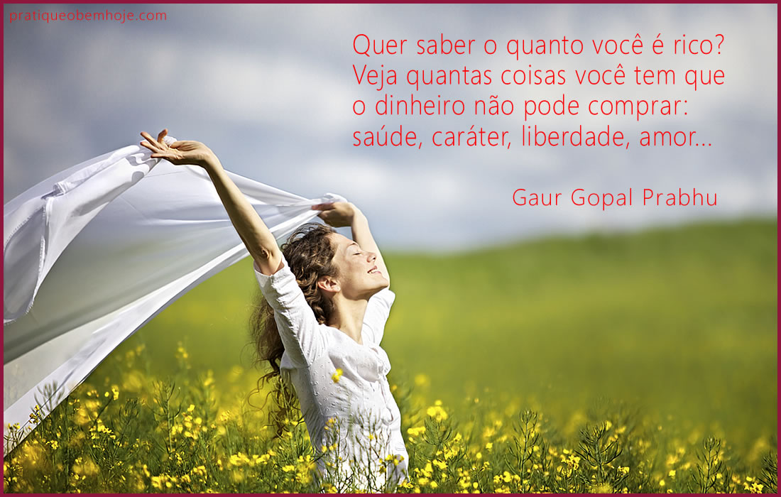 Quer saber o quanto você é rico