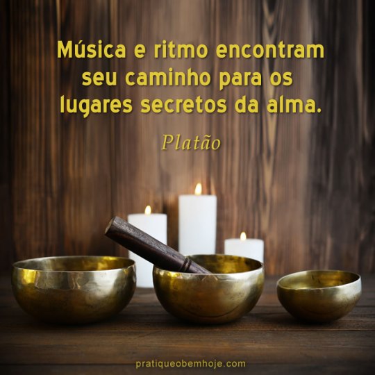 Música e ritmo encontram seu caminho para os lugares secretos da alma