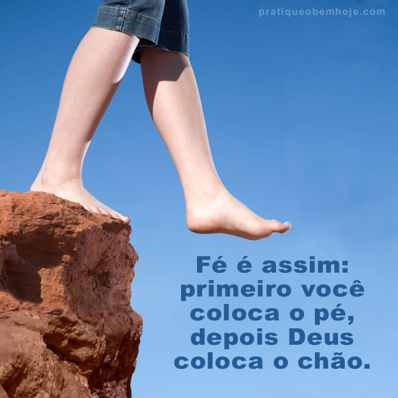 Fé é assim