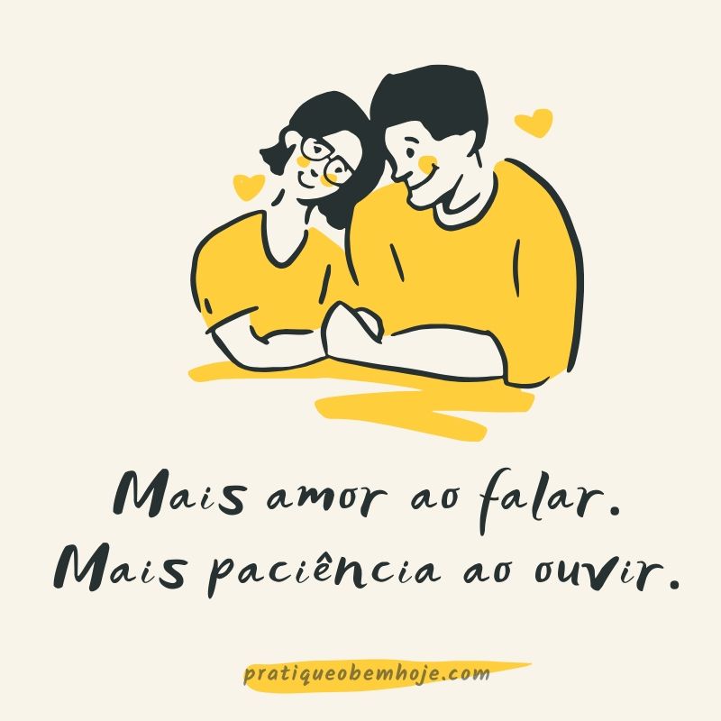Mais amor ao falar