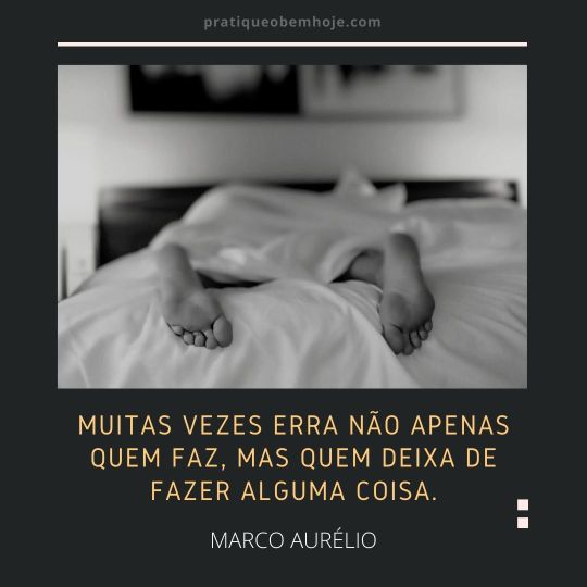 Often makes mistakes not only who does, but who fails to do something