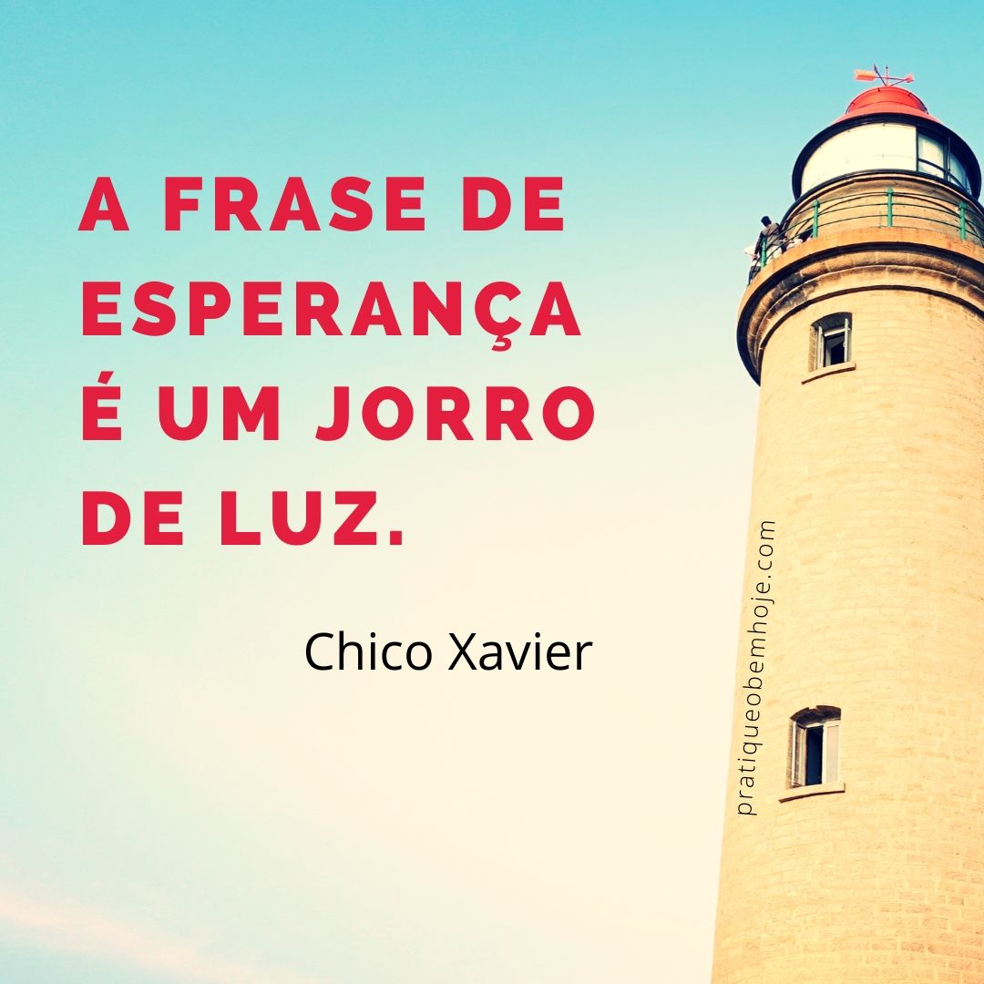 The hope phrase is a burst of light